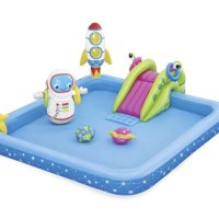 Детски басейн с пързалка "Галакси" - 239х206х86см Bestway, снимка 2 - Надуваеми играчки - 41346142