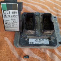 Компютър ECU за Опел 1.8 116к.с бензин код на двигател x18xe1 , снимка 1 - Части - 42104483