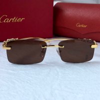 Cartier висок клас слънчеви очила Мъжки Дамски слънчеви 4 цвята, снимка 10 - Слънчеви и диоптрични очила - 41958221
