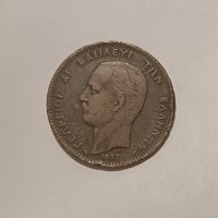 5 лепта 1882 Кралство Гърция Гръцка монета , снимка 1 - Нумизматика и бонистика - 42420684