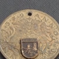 Интересен медал стар рядък за КОЛЕКЦИЯ ДЕКОРАЦИЯ 24863, снимка 2 - Други ценни предмети - 41413917