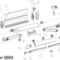 Комплект крайни капачки за механична тента ø52 THULE OMNISTOR 5003 - 9998488, снимка 2 - Къмпинг мебели - 40816122