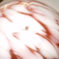 Стар стъклен абажюр глобус многоцветен лампа полюлеи , снимка 7 - Други ценни предмети - 41464980