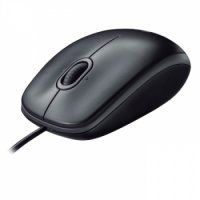 Мишка USB Logitech B100 910-003357 800dpi 3btns Черна Оптична, снимка 3 - Клавиатури и мишки - 39360797
