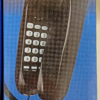 Жичен стационарен телефон с функция прехвърляне на повикване, снимка 1 - Стационарни телефони и факсове - 44514176
