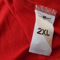3XL  Червена  блуза  на Rhode Island , снимка 6 - Тениски - 41657094