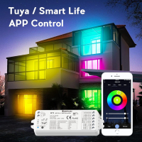 Смарт WiFi Tuya LED контролер, снимка 5 - Лед осветление - 44708748