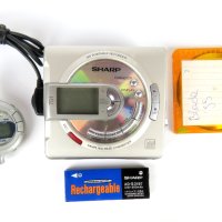 Преносим MiniDisc Минидиск рекордер Sharp MD-MS701H(S)2, снимка 1 - Други - 41596925