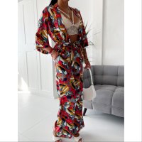 Комплект панталон с кимоно Казабланка  , снимка 4 - Комплекти - 41546746