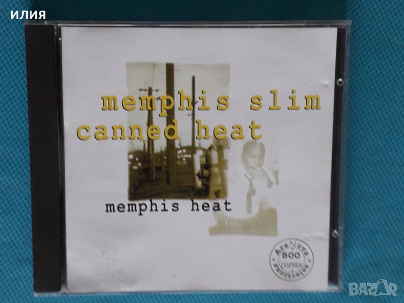 Memphis Slim, Canned Heat – 1993 - Memphis Heat(Blues), снимка 1