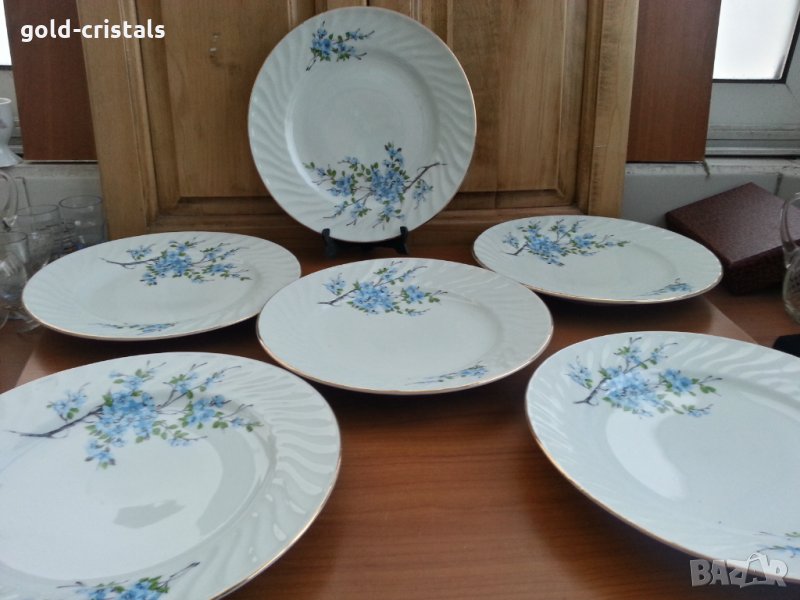 Стар български порцелан чинии , снимка 1