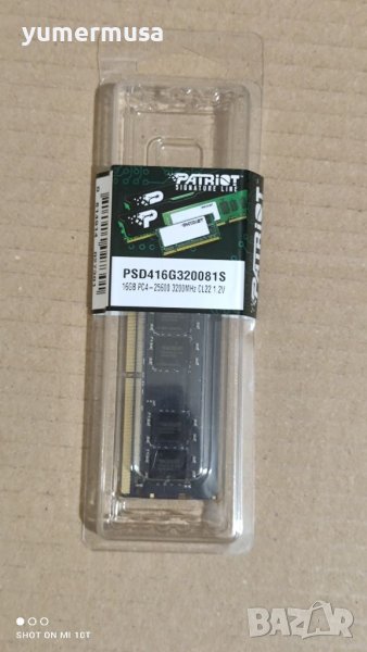 Нова RAM PATRIOT 16GB DDR4, снимка 1