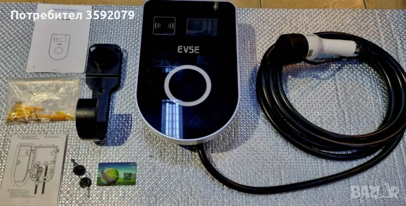 Зарядна  станция за електромобили Тип 2, снимка 1