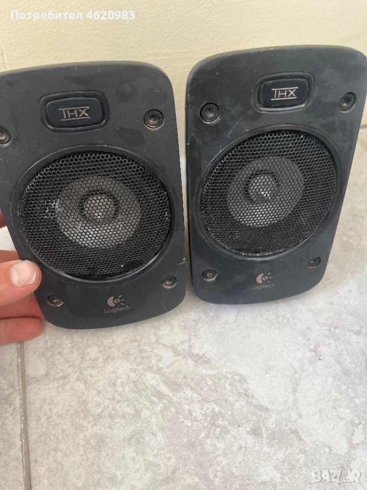 Тонколони от буфер Logitech z906, снимка 1