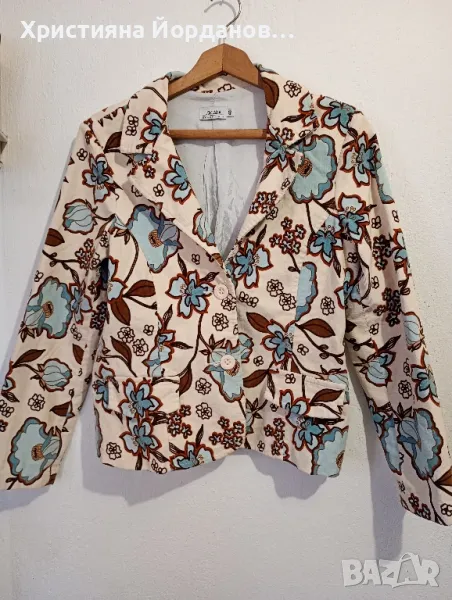 Сако с флорални мотиви , снимка 1