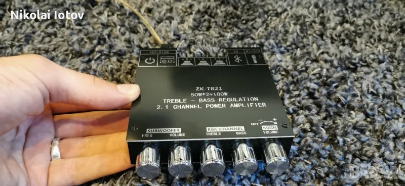 Продава се усилвател 2.1, снимка 1