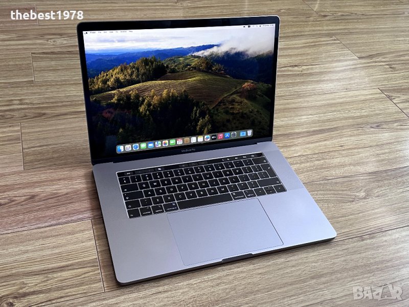 MacBook Pro 15`Core i9-9880H/16GB RAM/512GB SSD/AMD Pro 560X-4GB/Бат 8ч, снимка 1