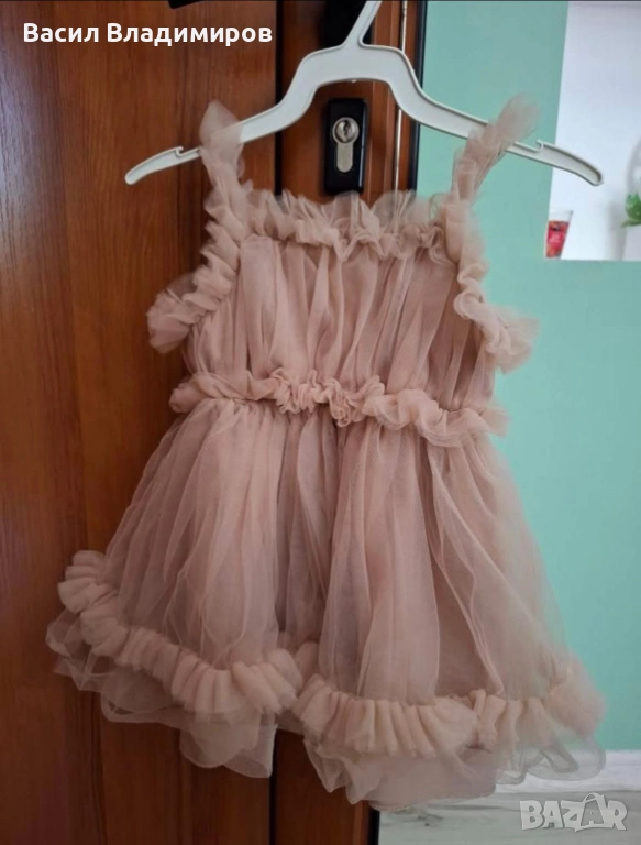 Детска рокличка размер 9-12м, снимка 1