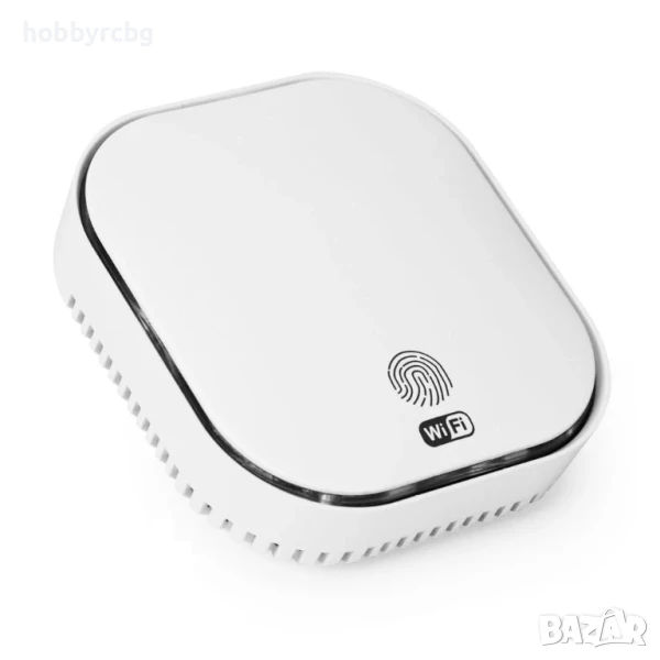 WiFi смарт газ детектор за запалими газове с контрол през мобилно приложение, снимка 1