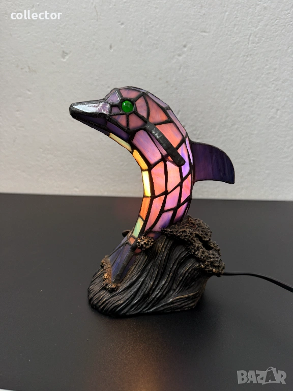Нощна / настолна лампа тифани. №7818, снимка 1