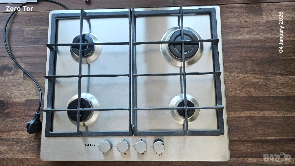 Газови котлони AEG HG654320nm, снимка 1