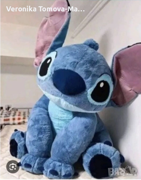 Стич плюшена играчка 100см 120см 140см , снимка 1