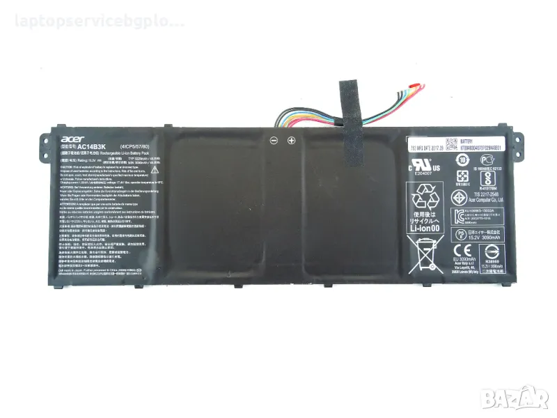 AC14B8K Оригинална Батерия ACER AC14B8K Aspire Swift 3 SF314 SF315 5 A515 A517 R15 R5-571T LiIPo 15,, снимка 1