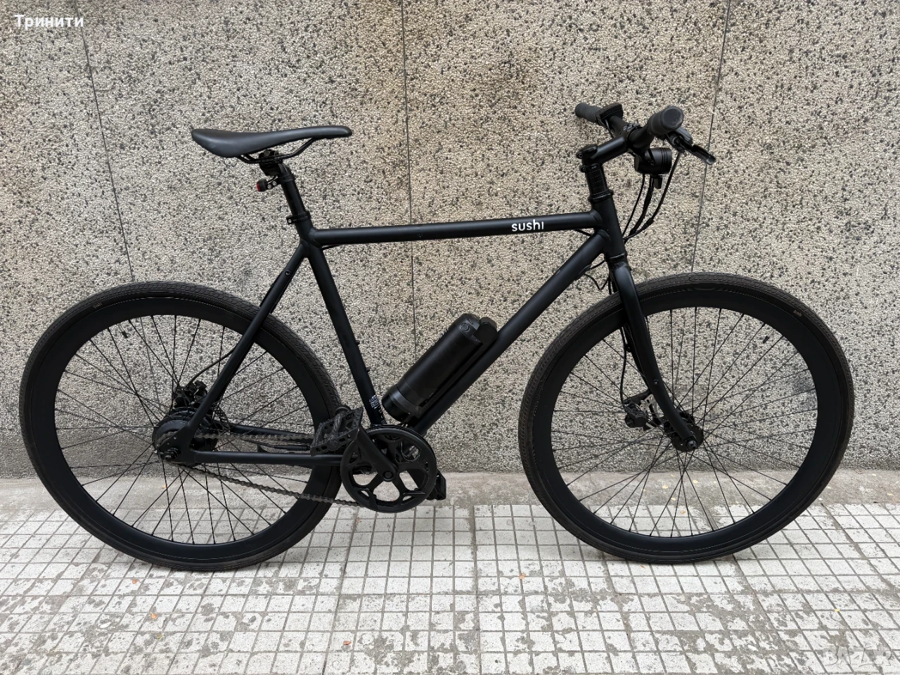 Sushi Maki 3.0 E-bike електрически велосипед/single speed/16kg, снимка 1