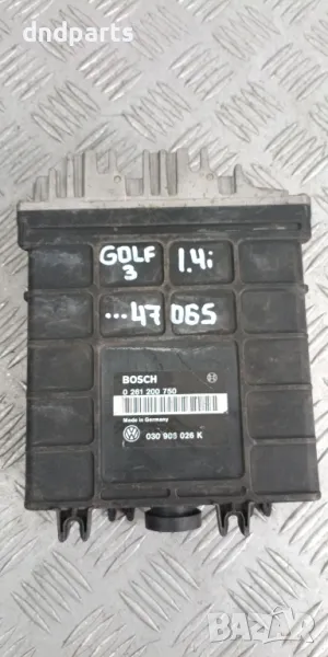 Компютър VW Golf 3 1.4i 1992г. 0261200750, снимка 1