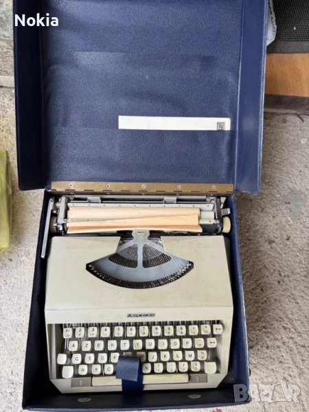 СТАРА РЕТРО ПИШЕЩА МАШИНА MERCEDES, снимка 1