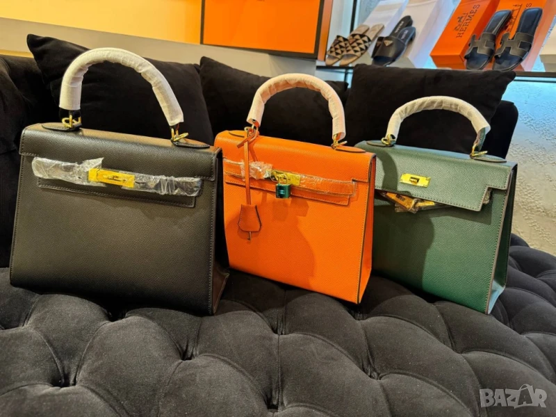 чанти от естествена кожа hermes  , снимка 1