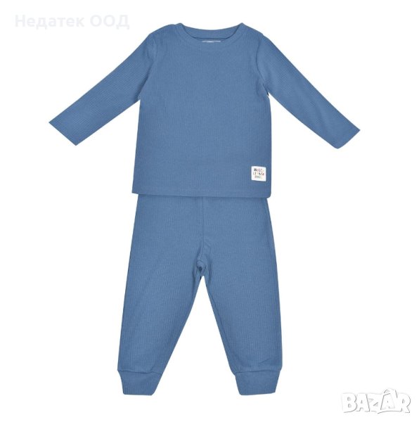 Комплект бебешки,  Hello little one, 2 части, Син, 12- 18 м, снимка 1