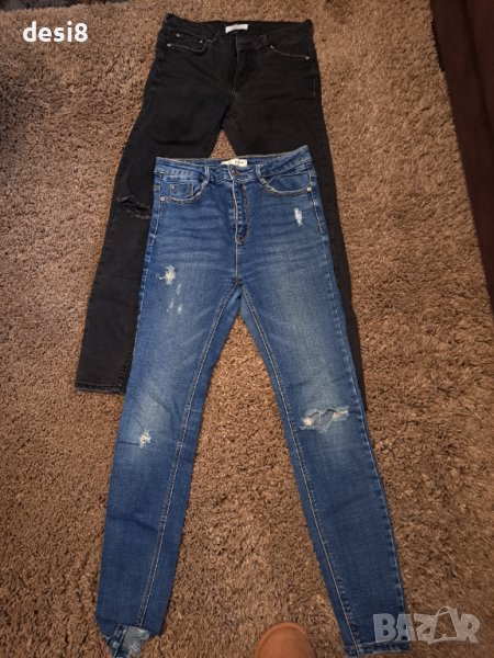 Дамски дънки Bershka и Stradivarius, снимка 1