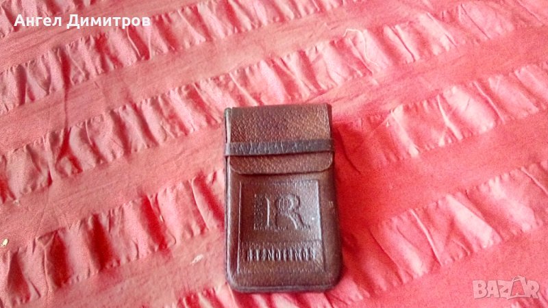 Соц табакера естествена кожа Разносизнос, снимка 1