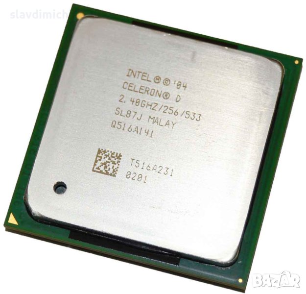 Процесор за компютър Intel Celeron D Socket 478 2.40 GHz 256/533, снимка 1