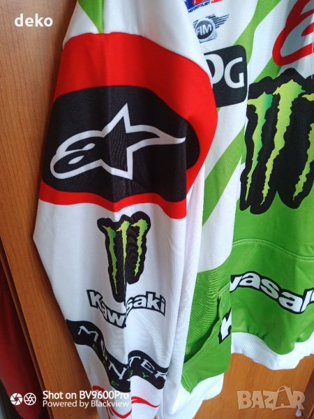 Суичър Kawasaki alpinestars 3D, снимка 1