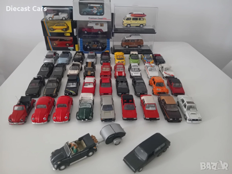 VW Jetta, Golf, Polo, New Beetle, Corrado, Caravelle 1:43, снимка 1