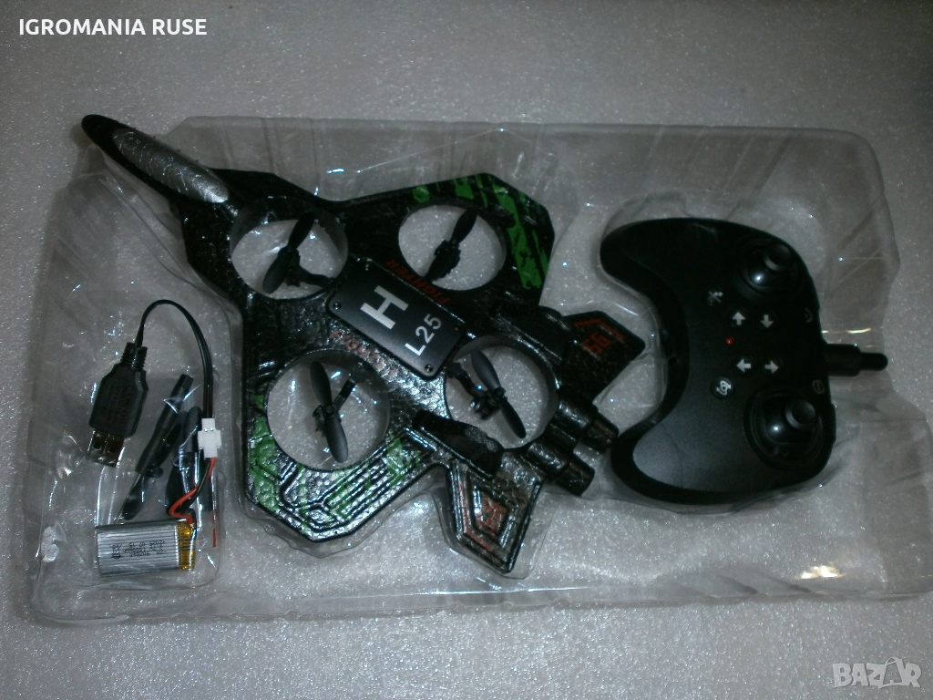 AIRPLANE AIRCRAFT DRONE ДРОН САМОЛЕТ ДИСТАНЦИОННО Remote Control RC 2.4G With Light, снимка 1