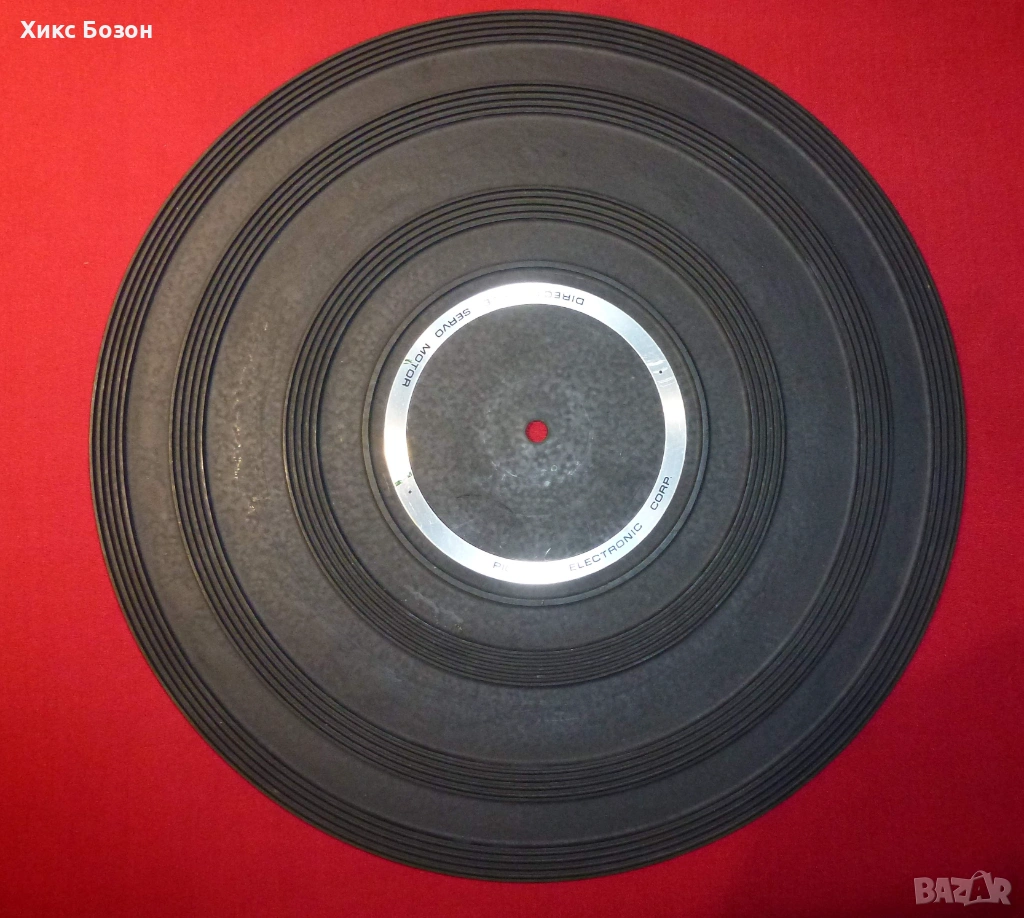 100% оригинален Japan  Vintage мат/подложка за плочите/ от   грамофон   Pioneer PL 71 ., снимка 1