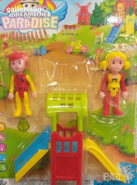 Комплект увеселителен парк с фигури, снимка 1