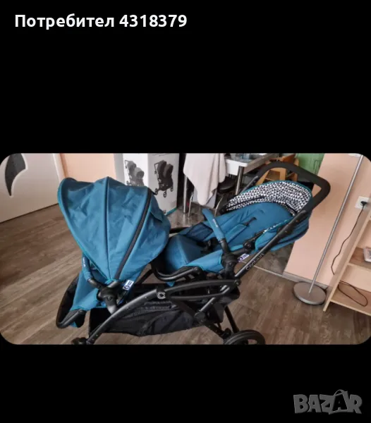 Количка за близнаци, снимка 1