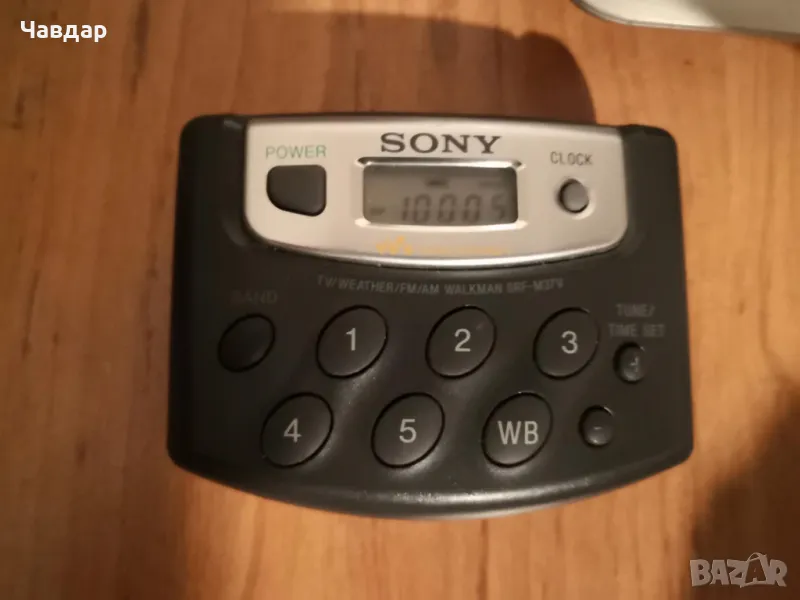 Плеър Sony AM/FM/Weather Walkman Radio - SRF-M37V, снимка 1