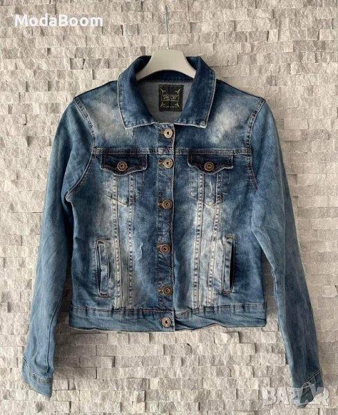 Дамско дънково яке , снимка 1