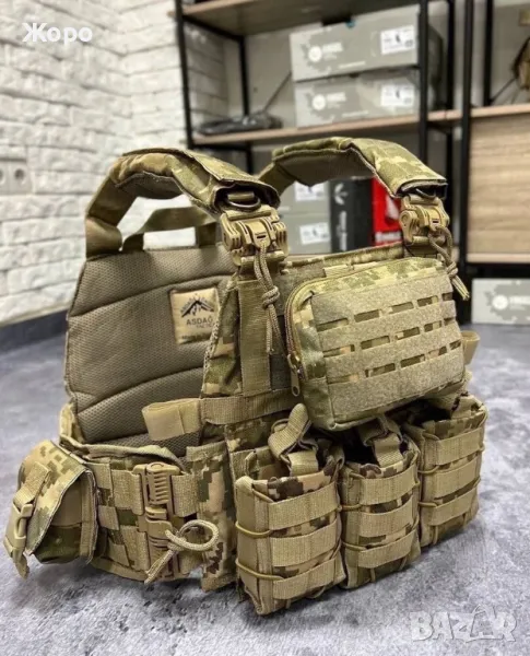 Тактическа Жилетка(бронежилетка)-ASDAG+Подарък-Тактически Ръкавици-Важи до 08.12.2025г., снимка 1