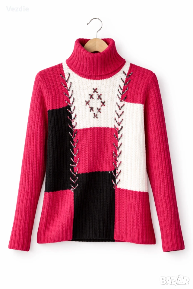 Цветен пуловер, снимка 1