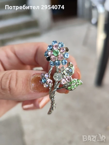 брошка 10лв, снимка 1