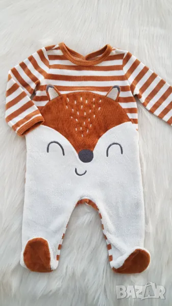 Бебешки зимен ромпър 3-6 месеца, снимка 1