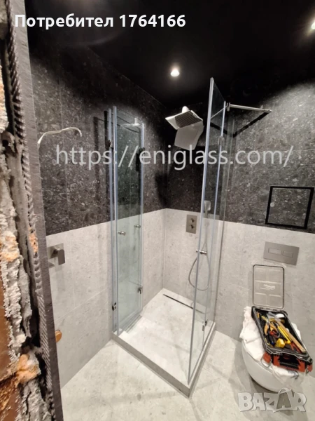 Душ кабини паравани стъклени прегради, снимка 1