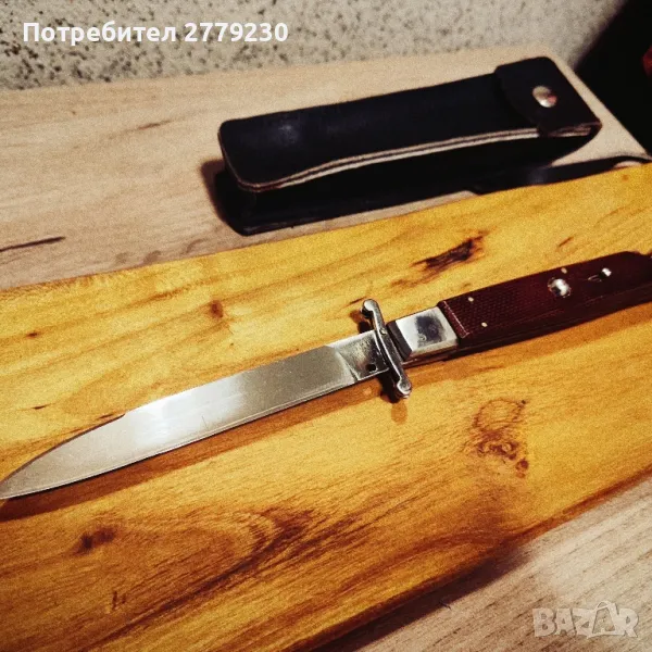 Парашутен полуавтоматичен нож Нов! , снимка 1