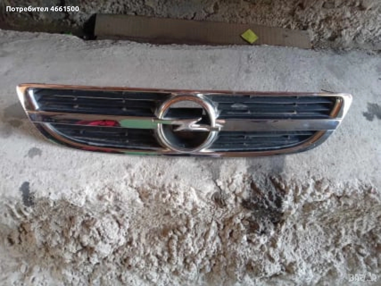  Предна решетка за Опел Зафира фейслифт 2004г 2.0 дизел 101к.с , снимка 1